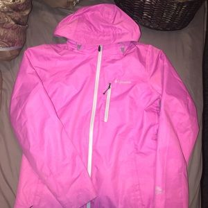 Bubblegum pink snowboarding jacket